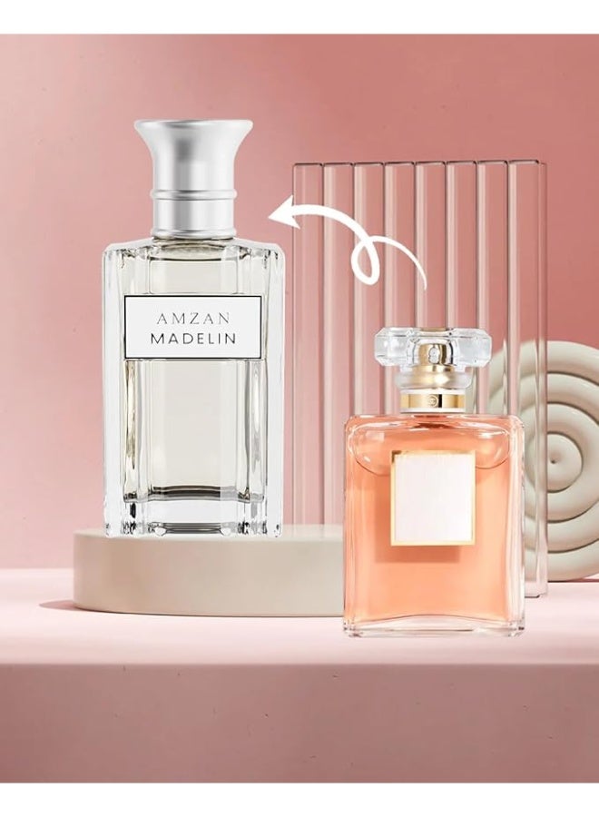 AMZAN MADELIN Eau de Parfum Perfume for Men & Women by AMZAN, Elegant Unisex Fragrance, Long-Lasting, 50ml - Image 1